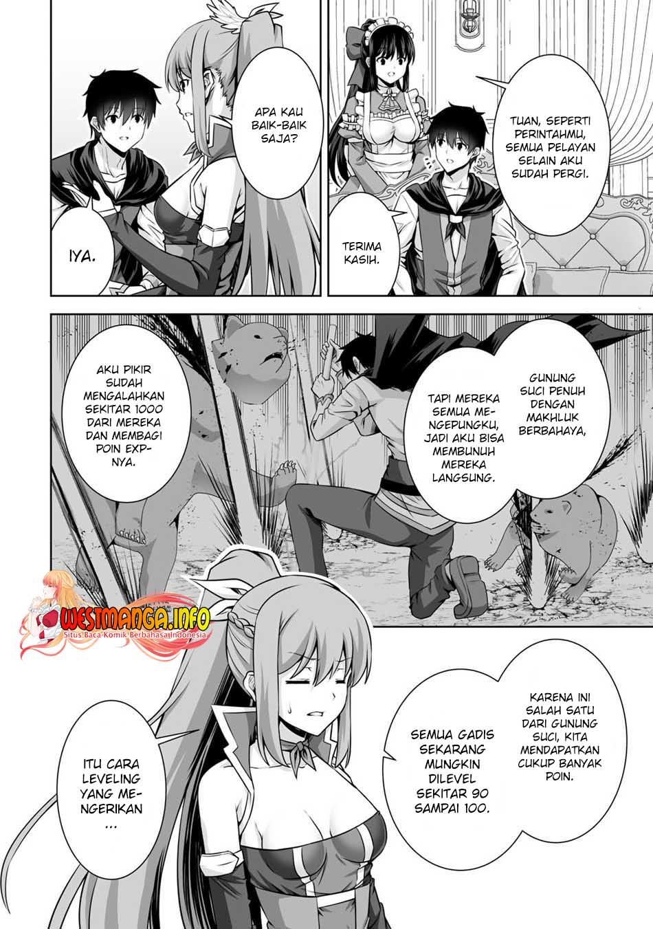 Kami no Techigai de Shindara Zumi de Isekai ni Hourikomare Mashita Chapter 18 Bahasa Indonesia
